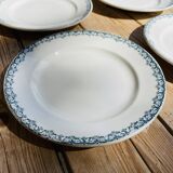 Lot de 6 assiettes plates St. Amand & Hamage