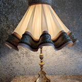 Bronze lamp and petticoats