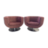 2 “Tulip” armchairs by Jeffrey Bernett for B&B Italia
