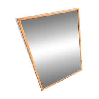 Vintage wooden mirror from the 80s/90s