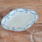 Serving dish in iron earth