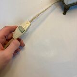 Lampe de table vintage avec base en marbre