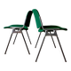 2 Castelli dsc106 green chairs, Italy, 1970s