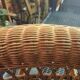 Two-chair wicker set and coffee table