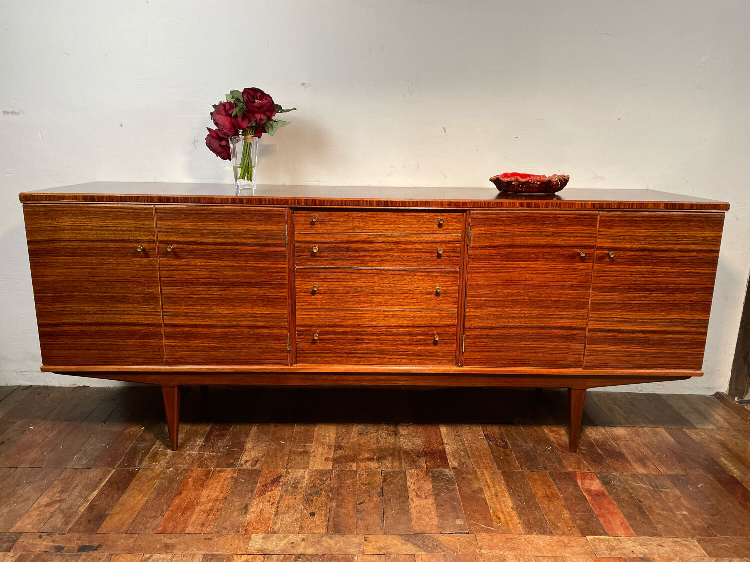 Mid century retro vintage rosewood sideboard by Alfred Cox 1960s