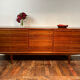 Mid century retro vintage rosewood sideboard by Alfred Cox 1960s