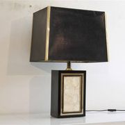 Lampe en laque et nacre 1970