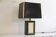 Lacquered and mother-of-pearl lamp from the 1970s.