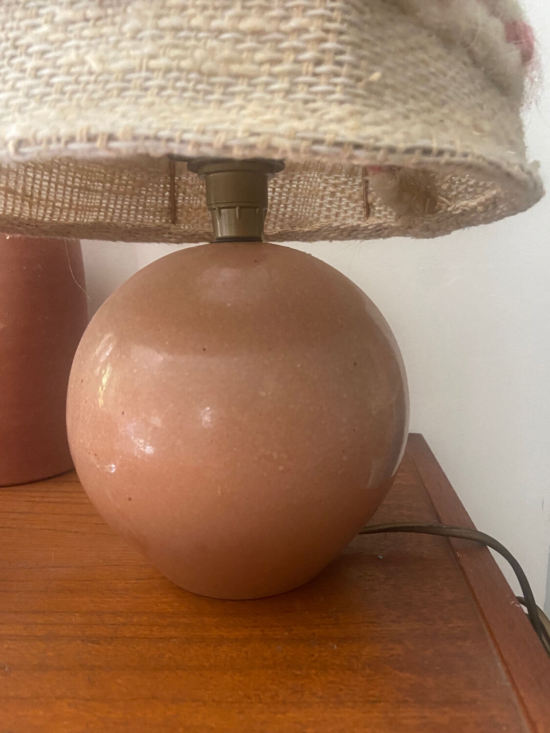Vintage ceramic lamp