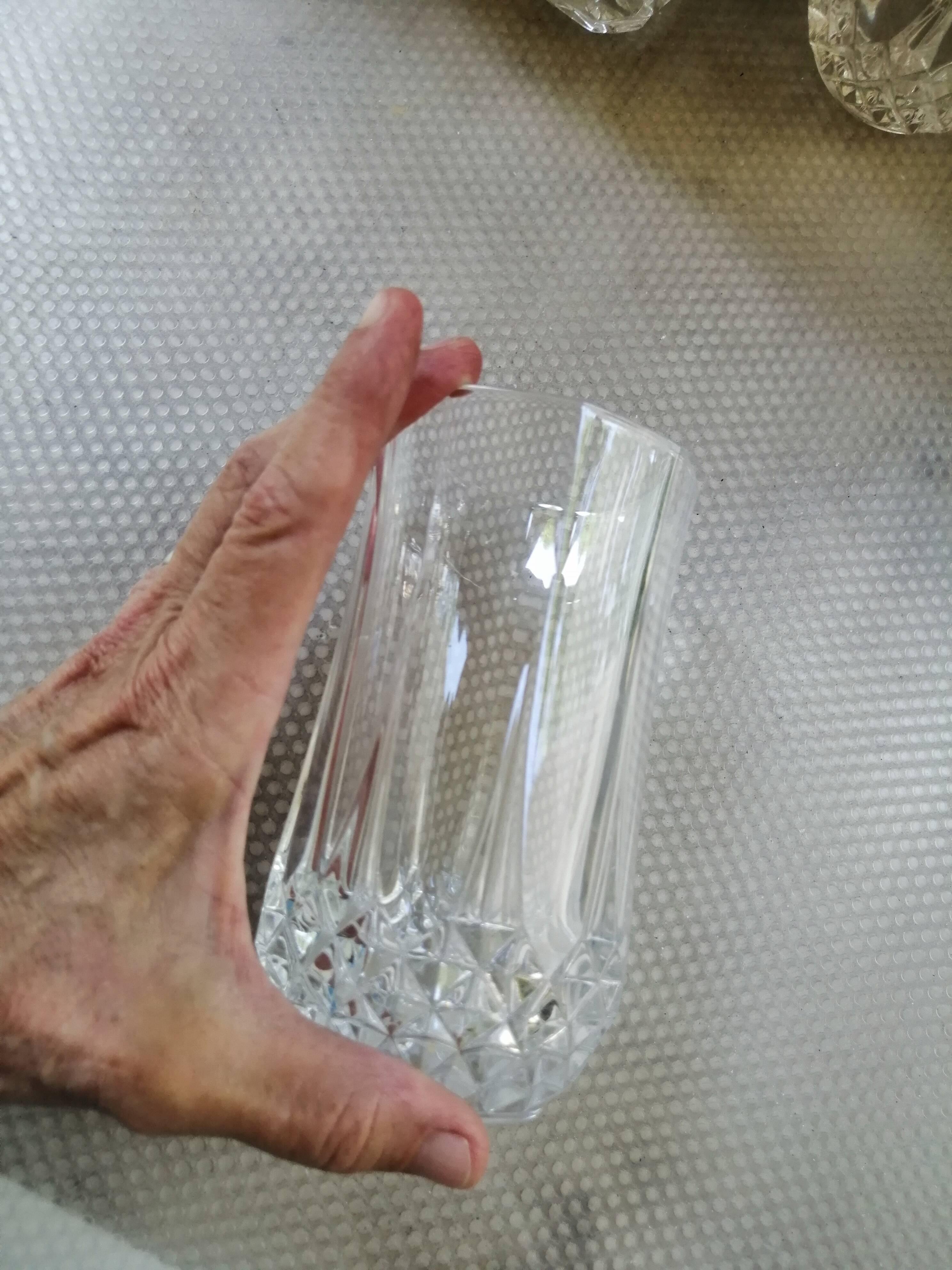 Vintage Arques crystal whisky service