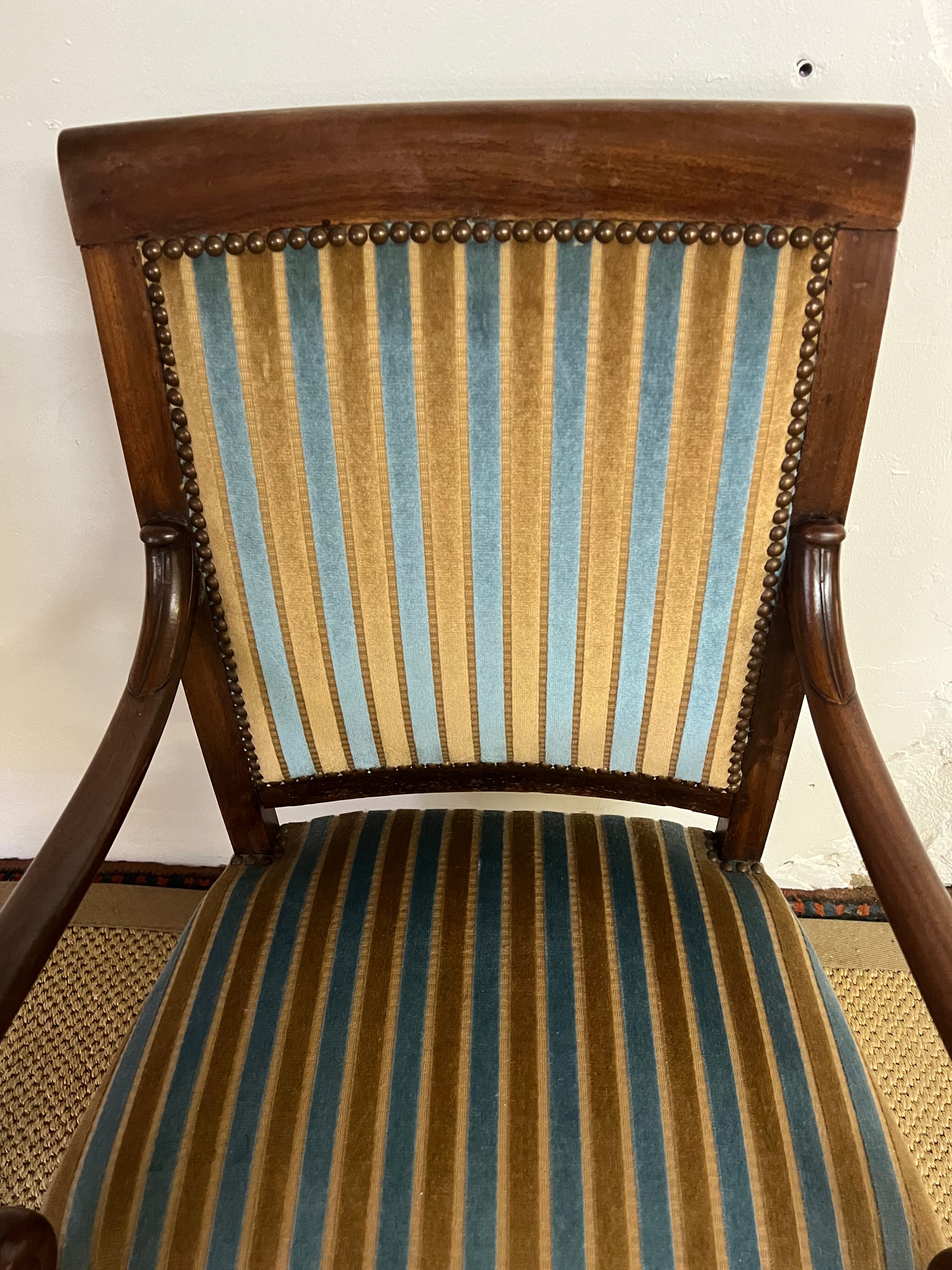 Louis Philippe style armchair