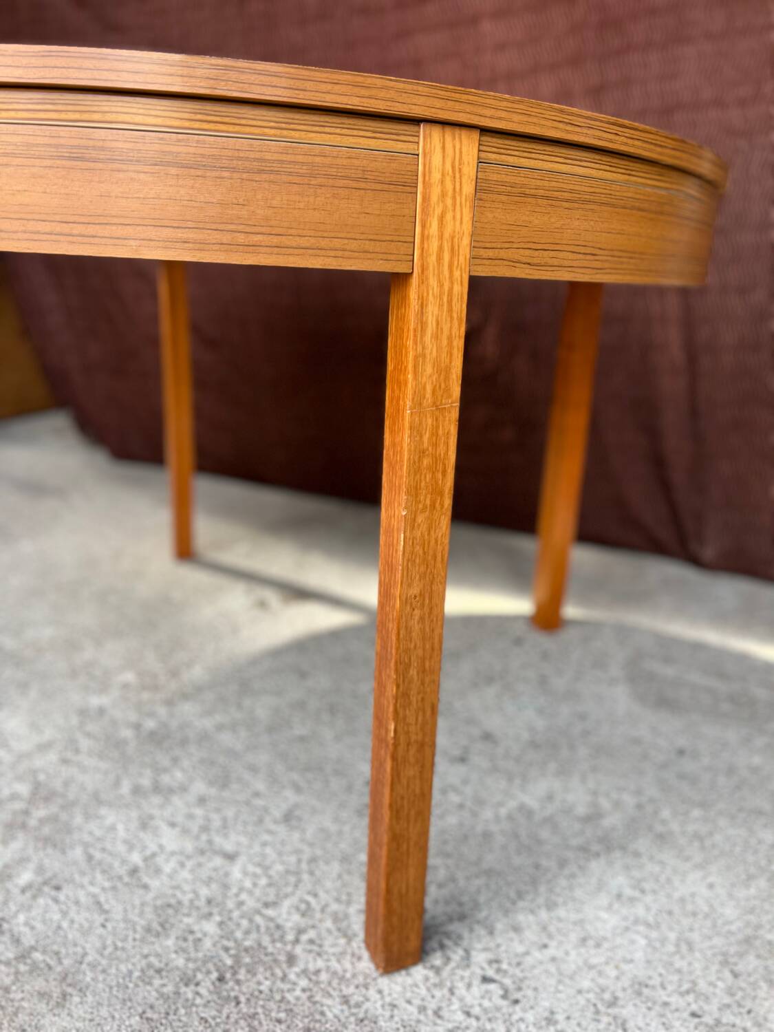 Table + 6 chaises baumann vintage 1970