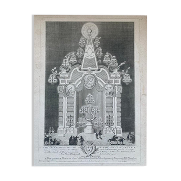 Jacques Philippe Le Bas, illumination, engraving, eighteenth century