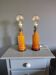 Pair of opaline table lamps - 60/70s