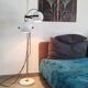 1970s vintage floor lamp eyes ball