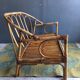Rattan bench
