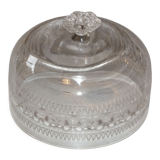 Antique crystal cheese bell