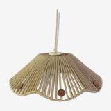 Suspension bois et laine