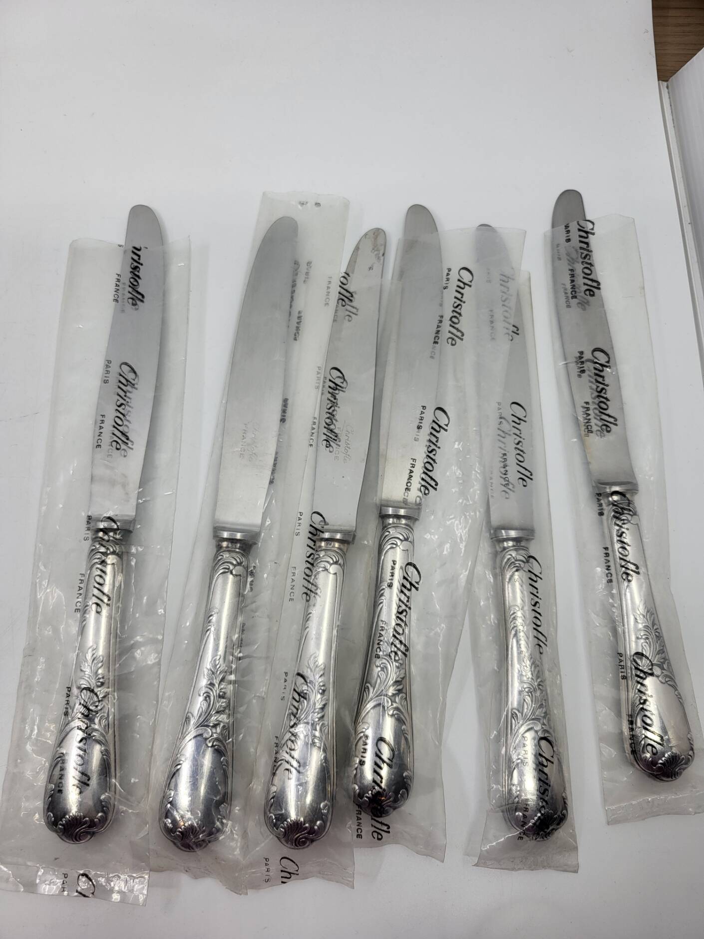 Christofle silverware model Marly (set of 24) France