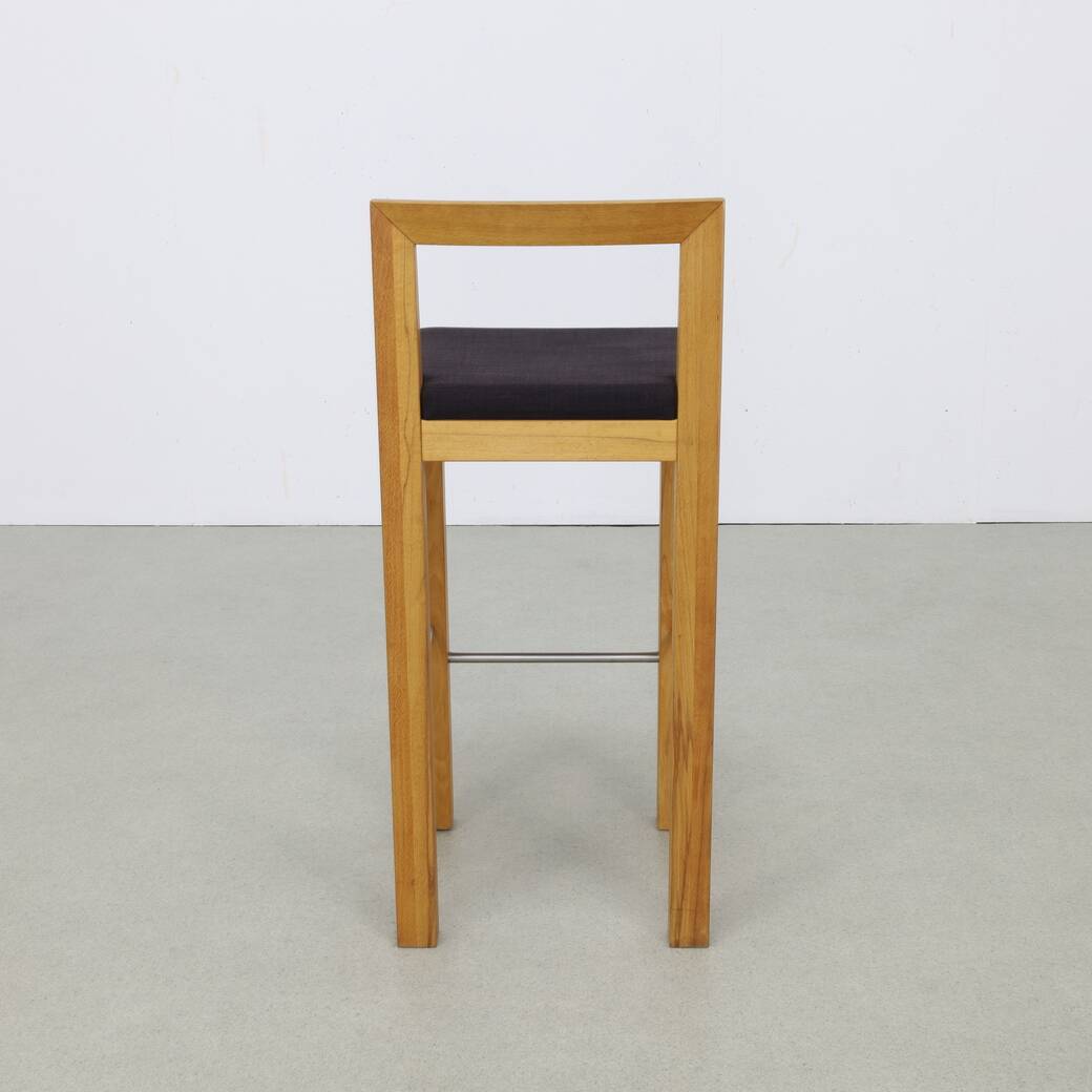 5x Bar Stool in Massive Wood by Göhring