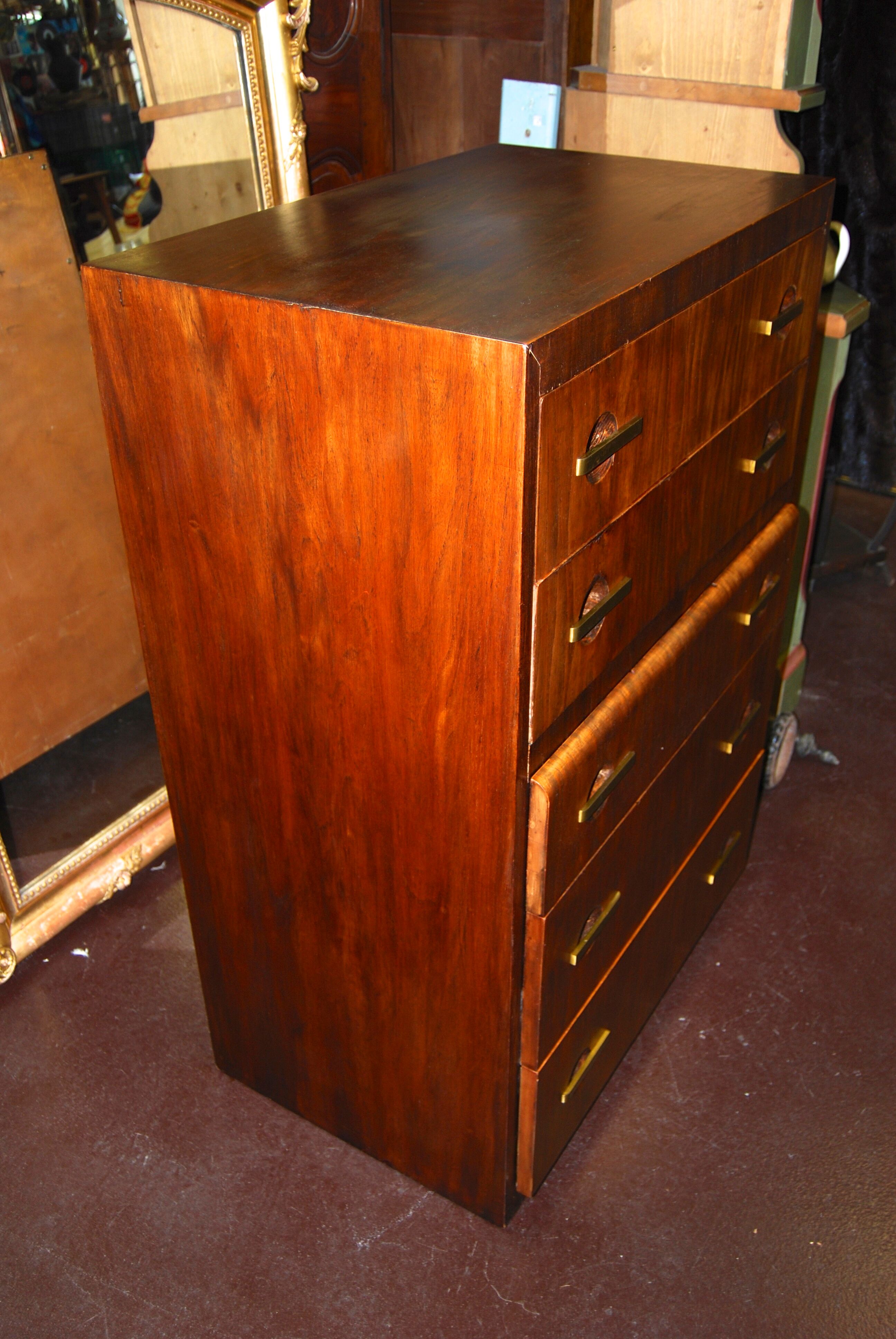 Art Deco rosewood dresser