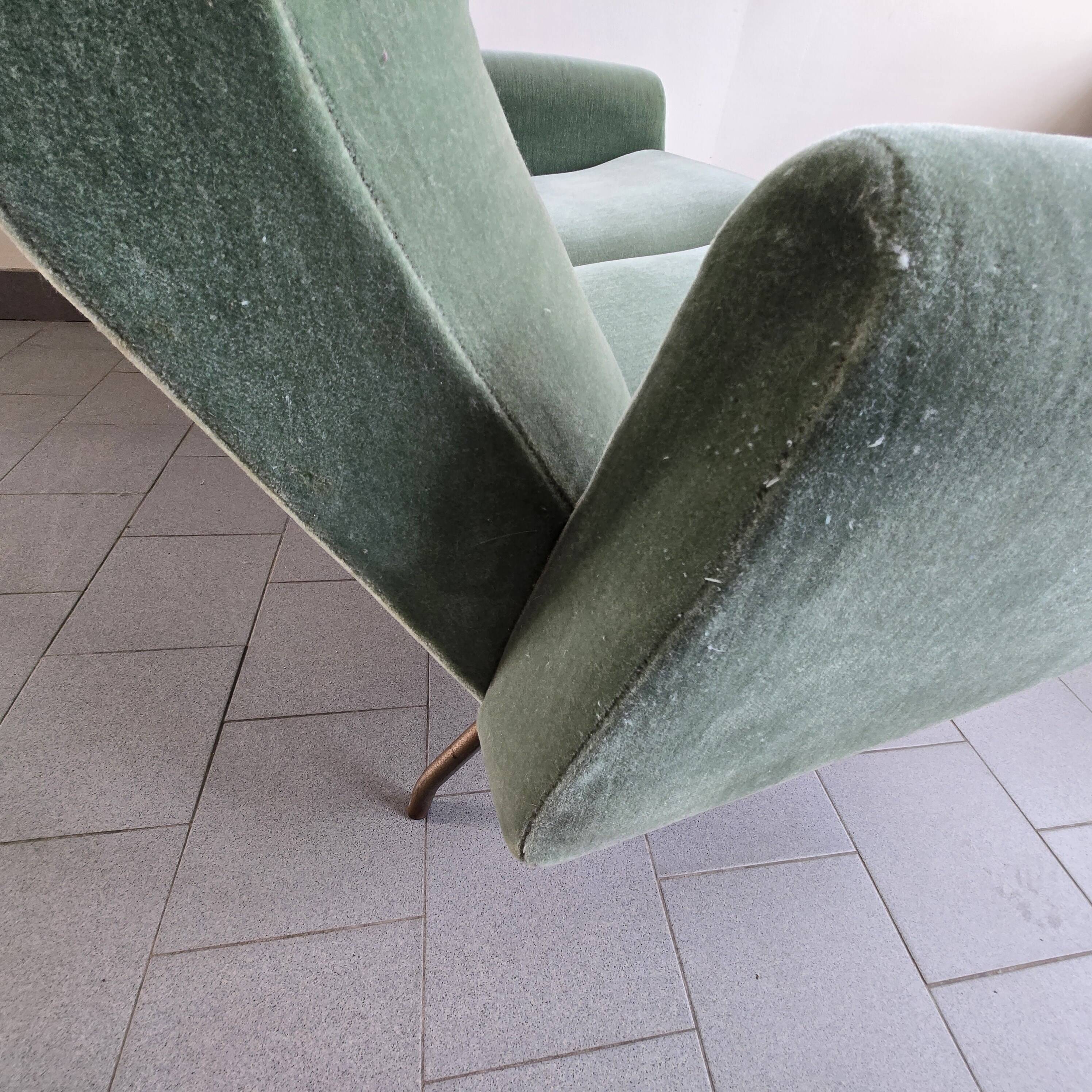 Vintage 2-seater sofa by Louis Paolozzi for Zol, 1950