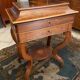 Worker end or back of sofa with inlaid decoration of period Charles X