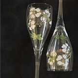 5 Perrier Jouet champagne flutes