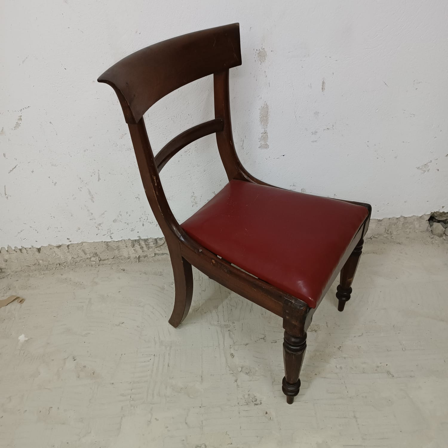 Set of 6 victorian antique dining chairs