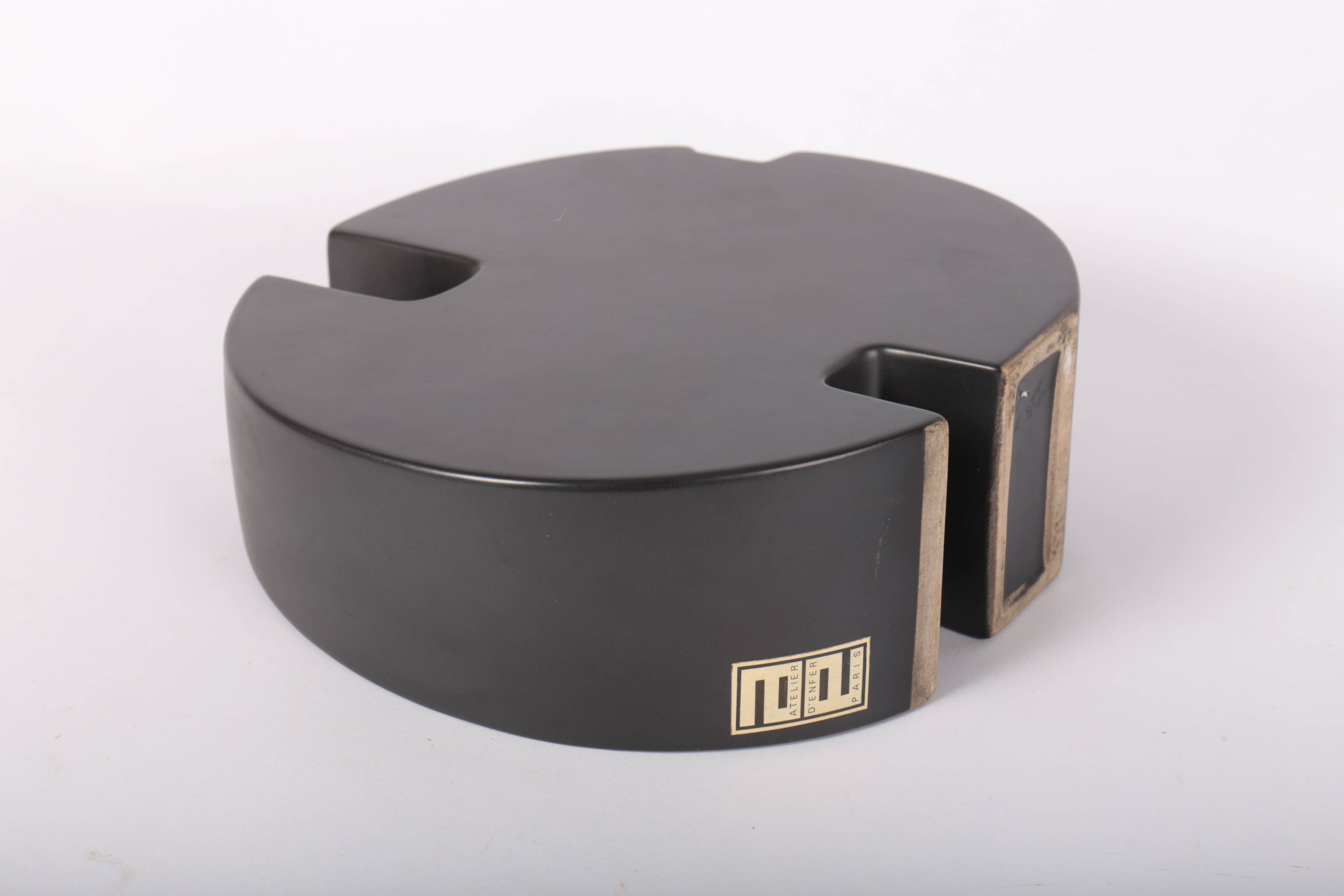 Ceramic vase by Noemi Faber, Atelier d'Enfer