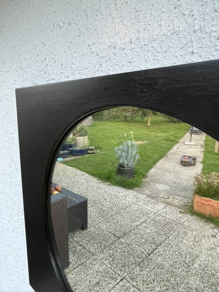 Vintage black mirror