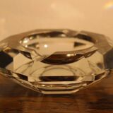 Val St Lambert octagonal crystal ashtray