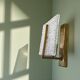 Murano glass modernist wall sconce lamp
