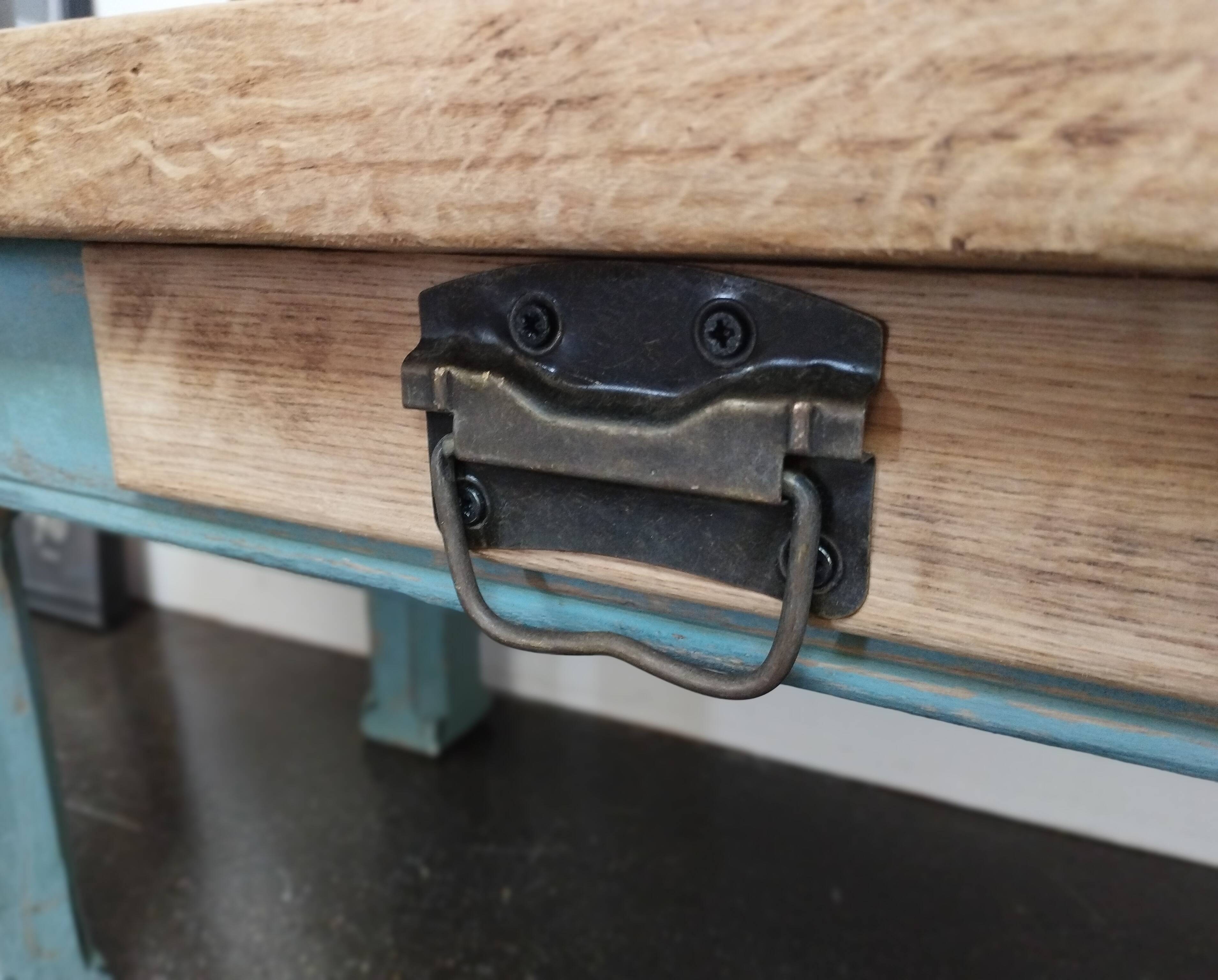 Small solid wood bench/coffee table