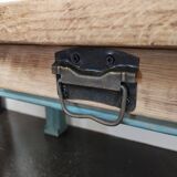 Small solid wood bench/coffee table