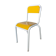Chaise enfant vintage formica jaune