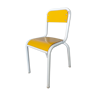 Yellow formica vintage children's chair