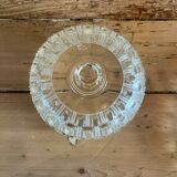 Cloche en verre ciselé