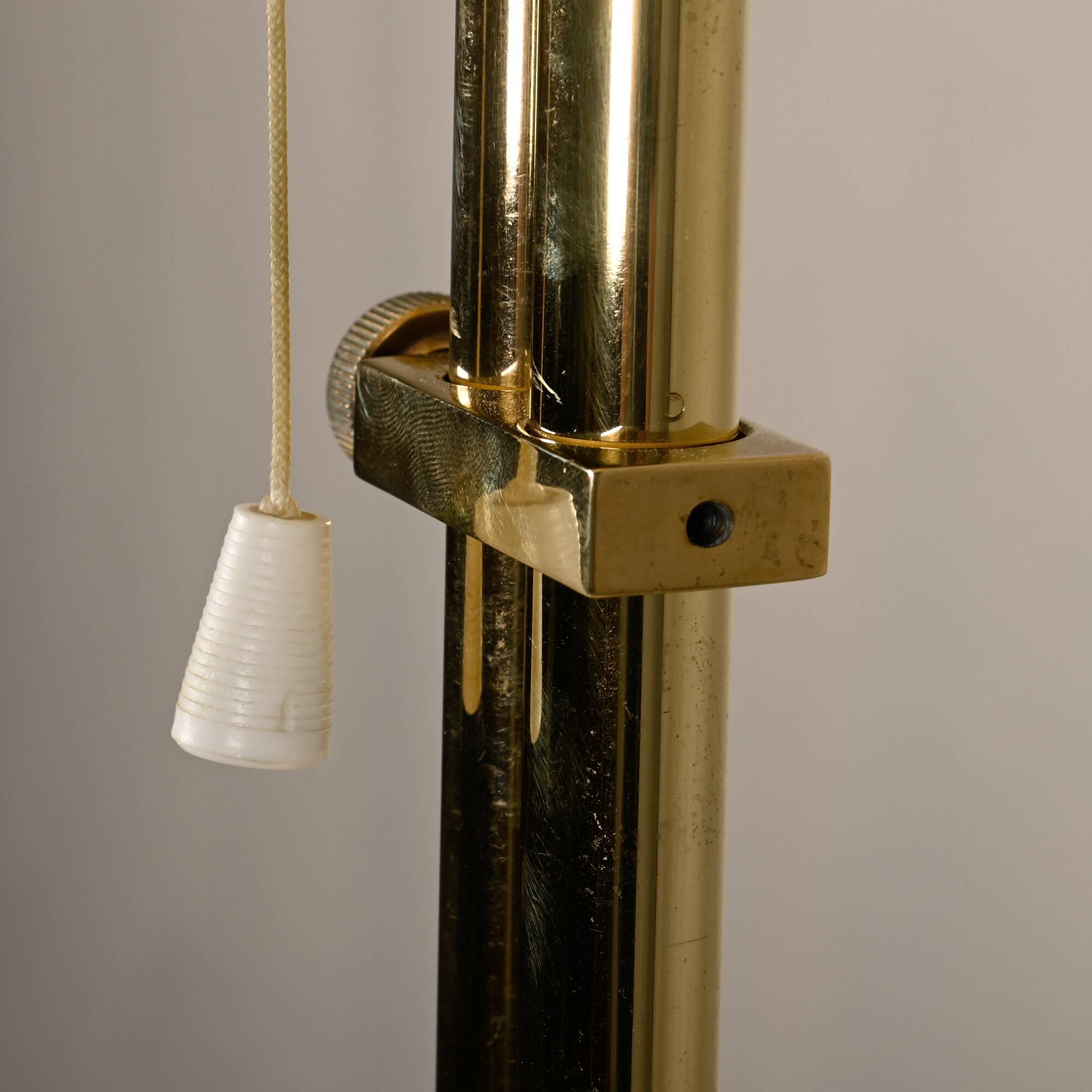 Brass Table Lamp B-131 adjustable in height by Bergboms, Sweden 1960s