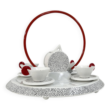 Service en Céramique par L. Saccardo & M. Materassi pour Mas Italy, 1980