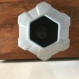 Art Deco cracked ceramic vase