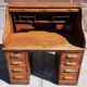 American "Roll Top" desk in oak.