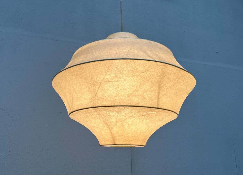 Mid-Century Modern Suspension Cocoon by Friedel Wauer for Goldkant Leuchten, Germany, 1960s