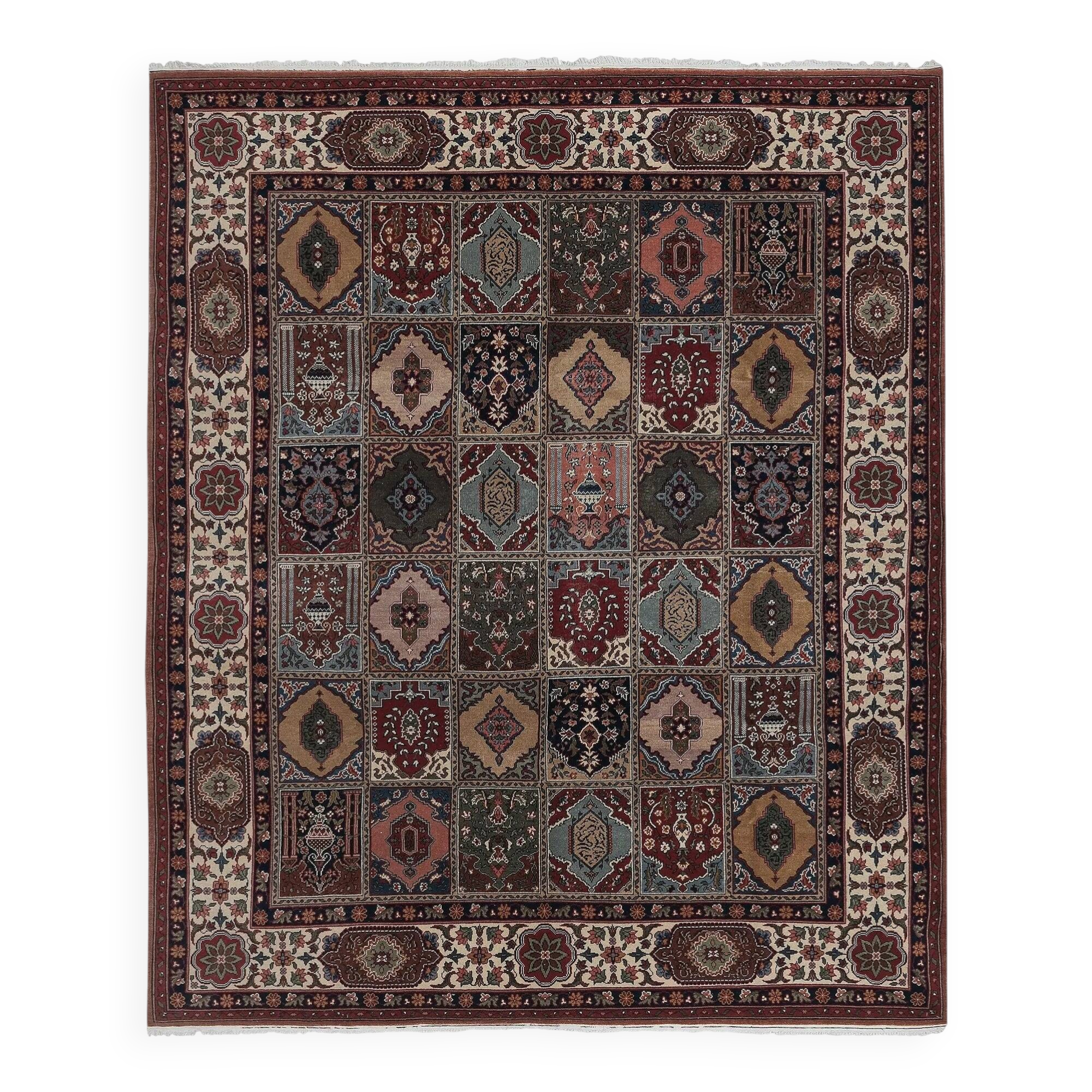 Vintage Turkish handmade rug 250x306 cm