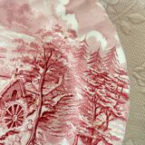 6 English Dinner Plates Alfred Meakin The Mill Staffordshire Diam 25 Cm