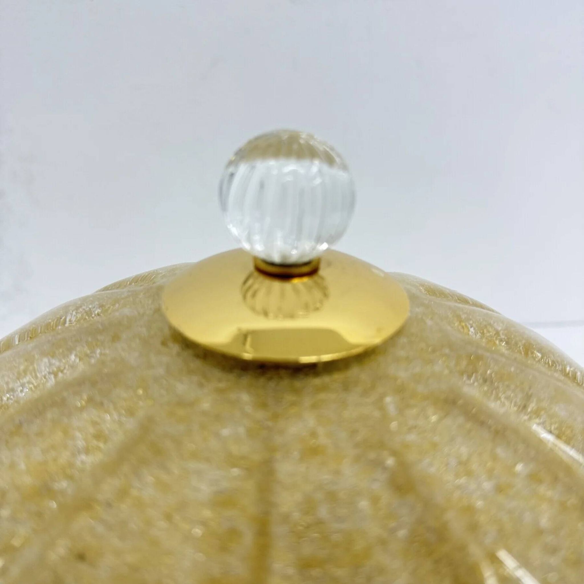 Mid-century Murano glass Italian ceiling lamp, 1970s