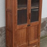 Old glazed teak cabinet