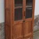 Old glazed teak cabinet