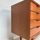 1960s vintage large minimalistic mid-century teak sideboard