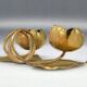 Vintage bronze candleholder, Germany, 1920s